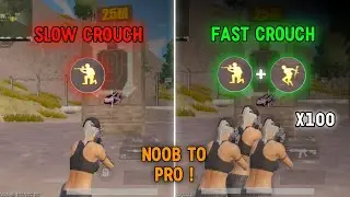 🔥 Best Tips and Tricks Movements for Fastest Crouch | x100 Crouch Trick