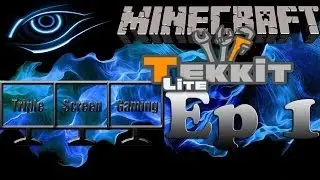 Tekkit Lets Play TripleScreen Ep1: Getting Prepared