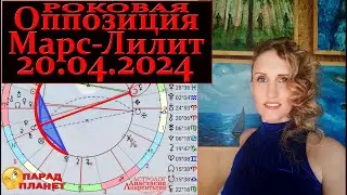 Роковая Оппозиция Марс-Лилит и катастрофы 20.04.2024 (в День Рождения Гитлера) и Новая Эпоха