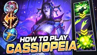 HOW TO PLAY CASSIO & CARRY | S+ Build & Runes | Season 12 Cassiopeia guide | League of Legends