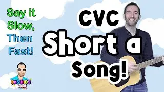 SHORT A SONG 🎶 Phonics Song | Vowel Letter A | How To Pronounce | (CVC Short A Version)