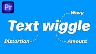 How To Make Text Wiggle Effect in Premiere Pro