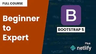 Bootstrap 5 CSS Framework Crash Course | Website Build & Deploy