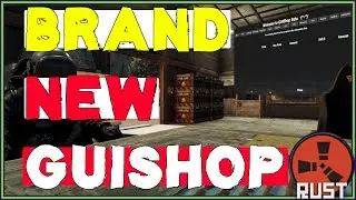 BRAND New RUST SHOP GUI Plugin Release Preview| Rust Admin Academy Tutorial 2020