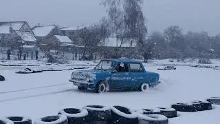 ЗИМОВИЙ ДРИФТ НА ЗАЗ-968М «ЗАПОРОЖЕЦЬ»