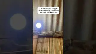 capek banget dirumah gubuk tinggalnya 