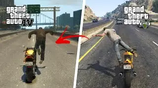 GTA IV vs. GTA V - Physics Comparison (100 subscribers special!)