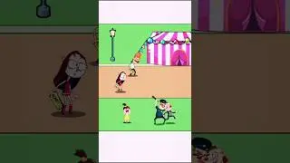 🎮 Hilarious Chase in Cartoon World! 😂 | Must Watch Gaming Short