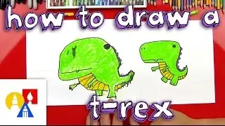 How To Draw A Cartoon T-Rex