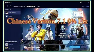 How to fix / Solve Chinese Version 7.1 Not Download 0% stop  In PUBG MOBILE Emulator 2020