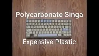 $400 Plastic Keyboard: Polycarbonate Singa