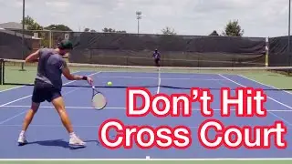 Stop Making This Common Singles Error (Tennis Strategy Explained)