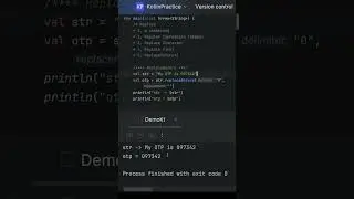 ReplaceBefore() method in kotlin | Ex: Split otp from sentence | 
