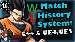 Match History! | How To Make YOUR OWN Fighting Game | UE4/UE5 & C++ Tutorial, Part 236