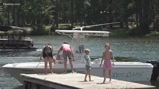 Central Georgia natives flock to Lake Tobesofkee to enjoy Labor Day weekend