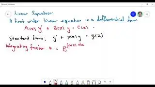 Lecture 16a: Integrating Factor