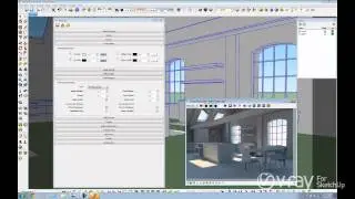 V-Ray for SketchUp - Daylight Set Up (interior scene) - tutorial