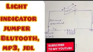 How to jumper light indicator on Mp3 ,application of resistor   || DE GREAT TECH