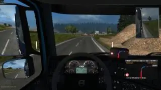 Атака дебилов или один рейс в ETS 2 Online.