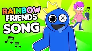 THE RAINBOW FRIENDS SONG 🎵 (Official LankyBox Music Video)