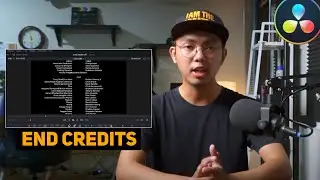 ROLLING END CREDITS | Tutorial DaVinci Resolve Indonesia