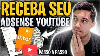 Como Receber seus PAGAMENTOS DO YOUTUBE pelo BANCO INTER (Google Adsense)