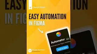 New Figma Plugin allows you to Automate your Workflows 🔥