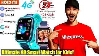 LT21 4G Smart Watch Kids GPS WIFI Video Call SOS IP67 Waterproof Child Smartwatch Review