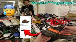 Spending THOUSANDS on SNEAKERS at a local SNEAKER event! (SO MANY STEALS!)