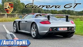 PORSCHE CARRERA GT | REVIEW on AUTOBAHN [NO SPEED LIMIT] by AutoTopNL