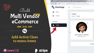 #14. Add Active Class to Menu Items in Laravel 10