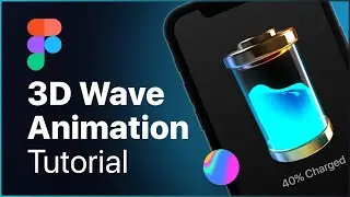 Figma Real 3D Wave Animations - 3 Easy Steps! | Figma + Spline | Design Weekly