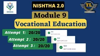 nishtha 2.0 module 9 answers || Vocational Education quiz answers