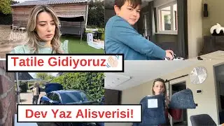 Biz Gidiyoruz👋🏻Buralar Size Emanet! Yazlik Alisveris ! Yeni Ayakkabilar!!#hollandadanatesailesi