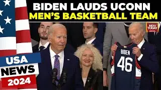 US President Joe Biden Lauds UConn Men's Basketball Team As NCAA Champs | International News