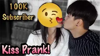 Kiss Prank 100K Subscriber | JudoTwins