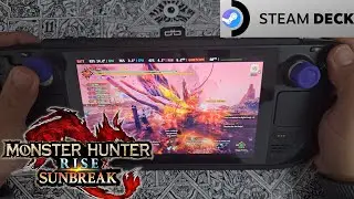 Monster Hunter Rise Sunbreak on Steam Deck 60Fps