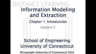 Information Extraction/ Estimation - Lecture 02 - Dr. Yaakov Bar-Shalom - University of Connecticut