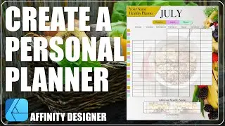 Make A Personal Planner In Affinity Designer