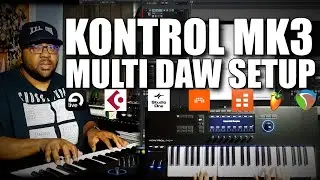 Kontrol MK3 Multiple DAW Setup (Ableton, Cubase, Studio One, Bitwig, Cakewalk, FL Studio and Reaper)