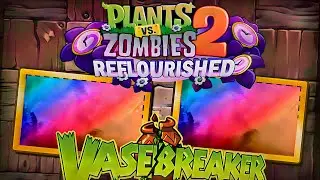 Возможно ли Пройти PvZ 2 Reflourished Вазобой с ДВУМЯ СЛОТАМИ?!🏺🍀 — Plants vs. Zombies 2