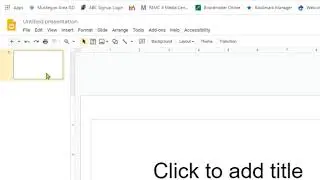 Sizing Google Slides