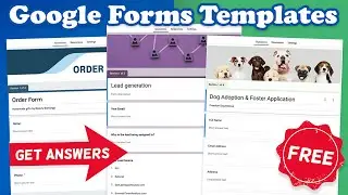 Using Google Forms? Try these templates!