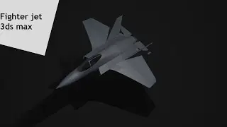 Modeling Fighter jet - 3ds max tutorial part -1