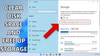 How to Clear Disk Space and Free Up Storage in Windows 10 or 11? (2023)