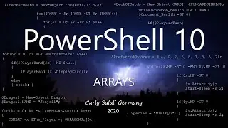 PowerShell 10 - Arrays