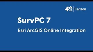 SurvPC7 New Features: Esri ArcGIS Online Integration