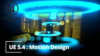 Unreal Engine 5.4 Motion Design :  Seismic Charge Effect