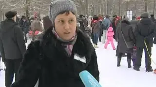 Митинг против строительства трассы в Удельном парке. 20.02.15