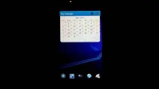 Android Apps - 09 - Go Launcher Widgets - Calendar